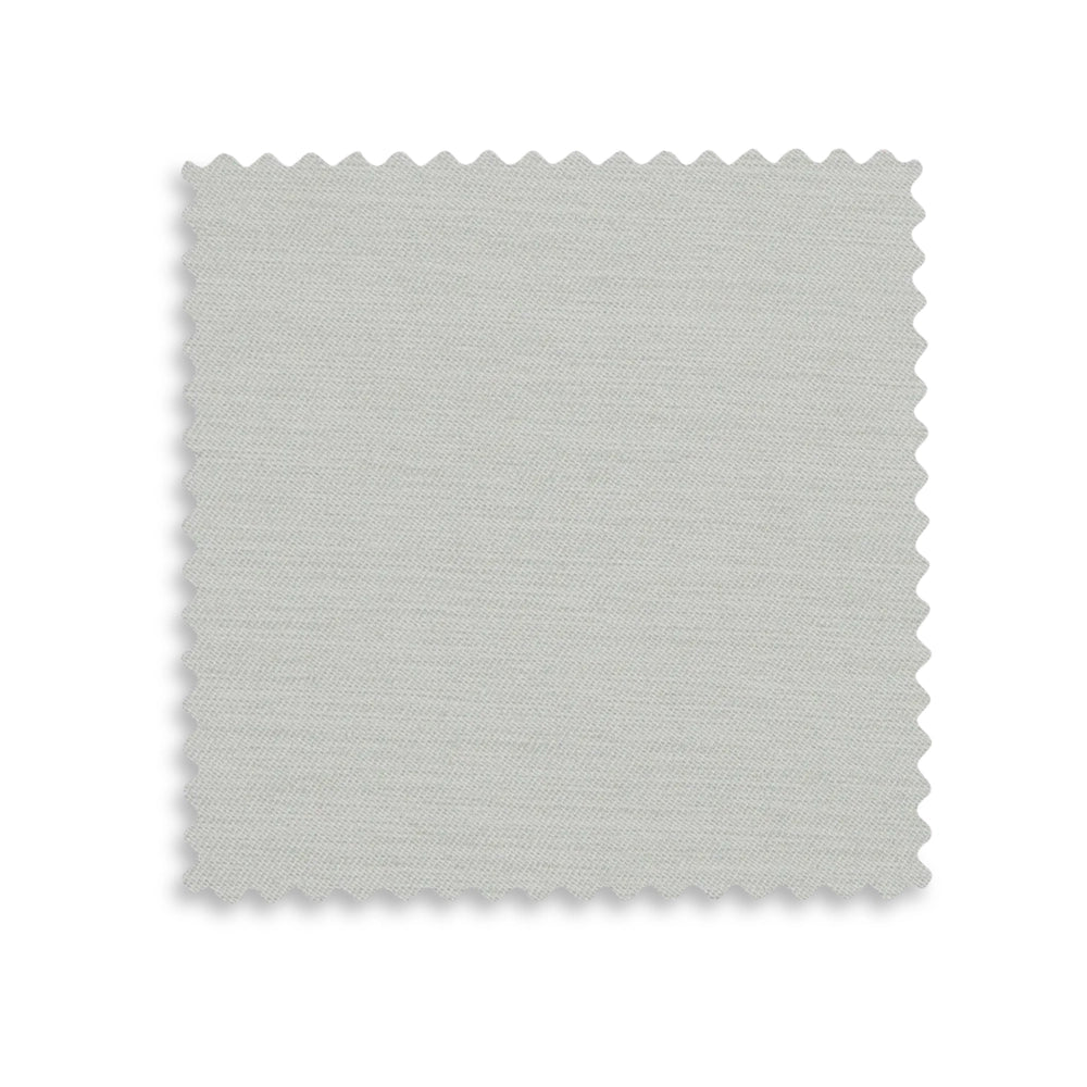 Uppababy Mesa V3 Infant Car Seat fabric swatch in light gray, with textured woven fabric.