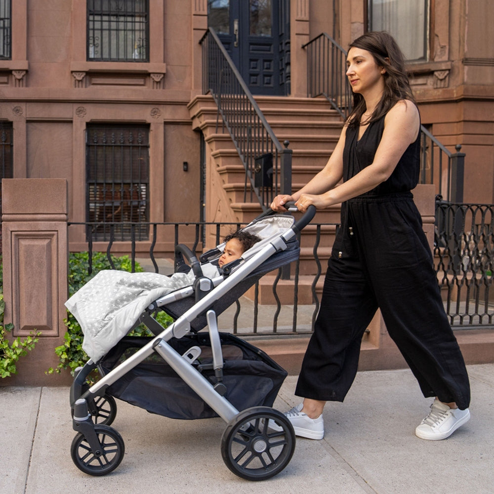 Aden+Anais Embrace Collection-Cross-Hatch Weighted On The Go Blanket