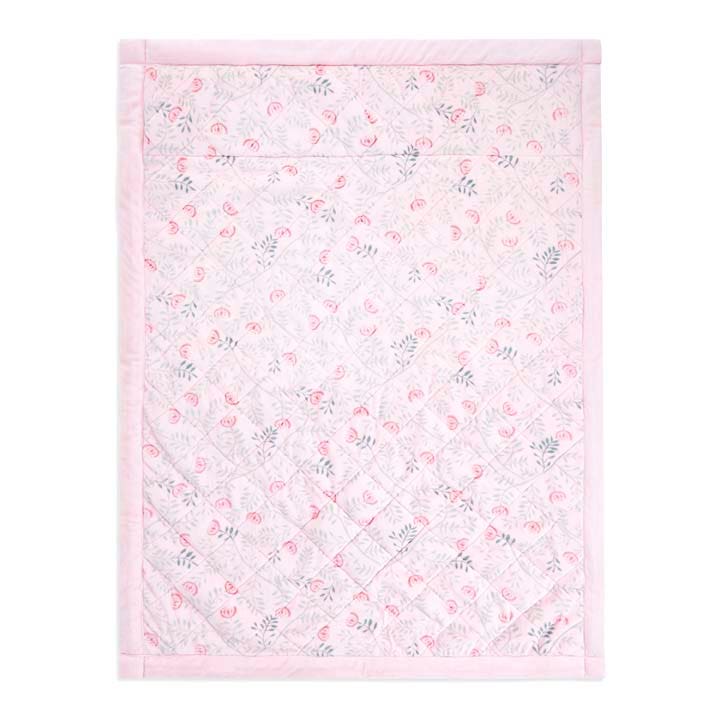 Aden+Anais Embrace Collection-Morris Vine Weighted Toddler-Bed Blanket