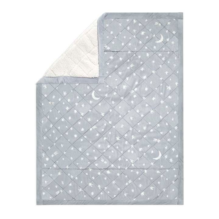 Aden+Anais Embrace Collection-Winter Sky Weighted Toddler-Bed Blanket