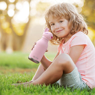 Asobu Bestie Animal Double Wall Stainless Steel Bottle 16oz Bunny