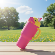 Asobu Bestie Mug with Handle 30oz Ducky