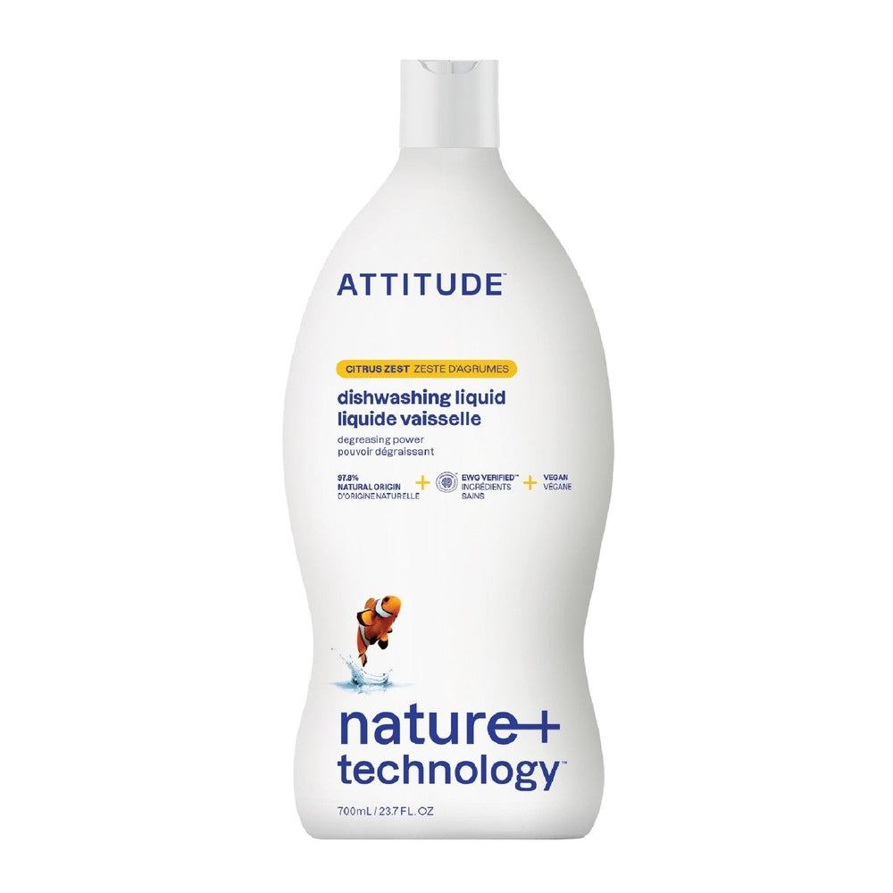 Attitude Dishwashing Liquid Citrus Zest 700 ml