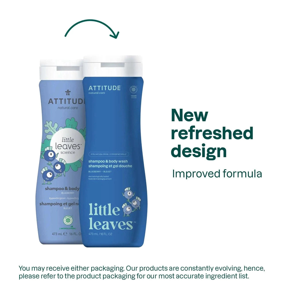 Attitude Natural Shampoo & Body Wash 473 ml