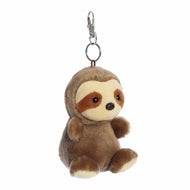 Aurora Palm Pals Slomo Sloth ClipOn 4"