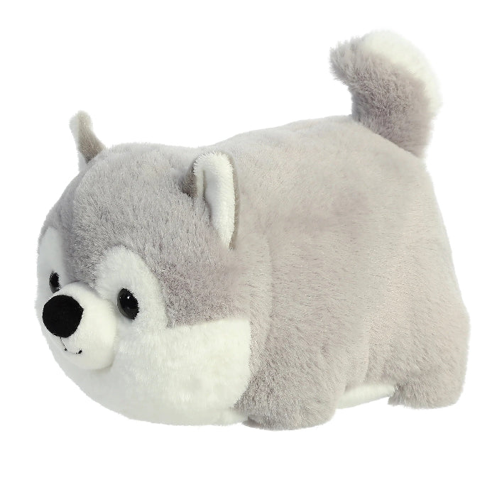Aurora Spudsters Haze Husky plush 10-inch grey and white stuffed animal