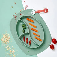 Bc Babycare Silicone Anti Slip Plate Fish