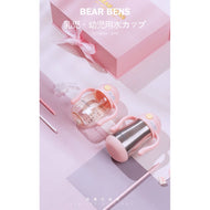 Bear Bens Water Bottle Set Octopus Pink