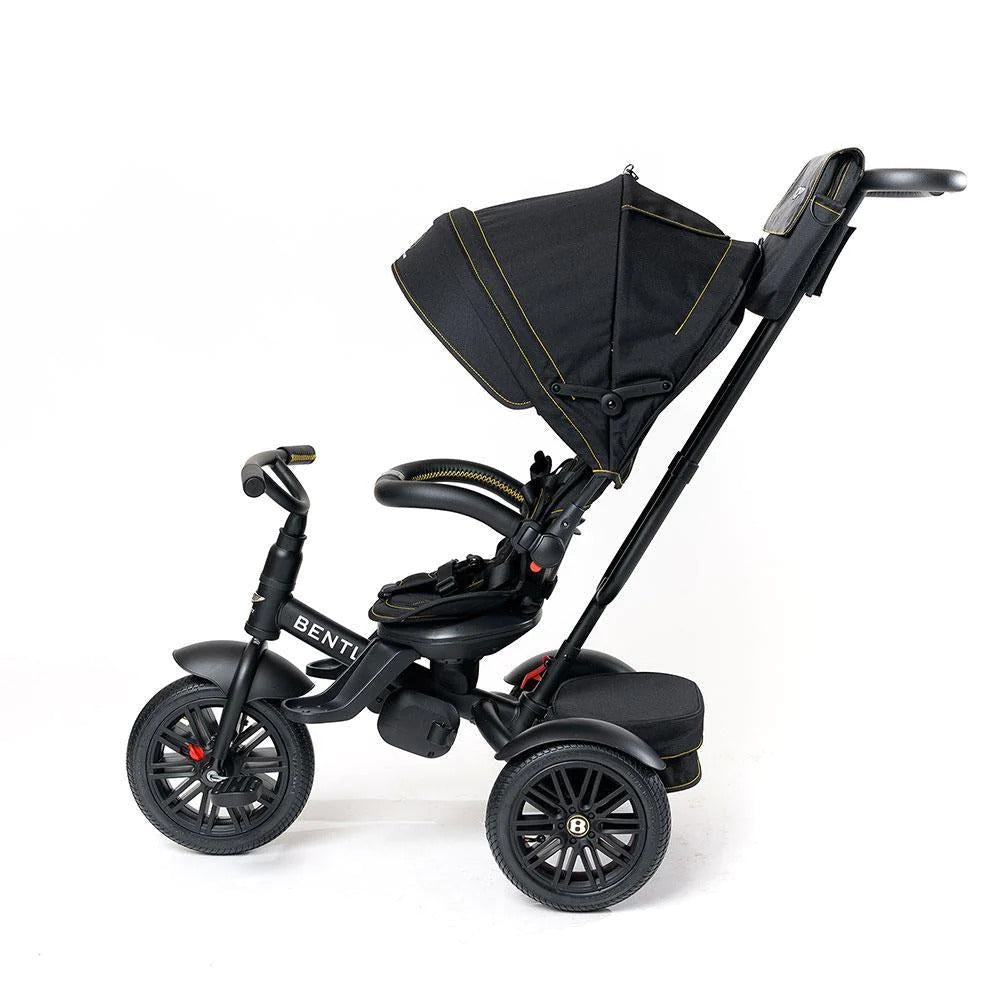 Bentley Trike 6-in-1 V2 Centennial edition with black canopy and parent push handle