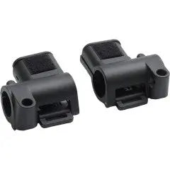 BUGABOO Wheeled Board Adapter (2015 Model) pair in black plastic with clamps for a stroller.