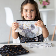 Bumkins Reusable Snack Bag 3pk Love Minnie