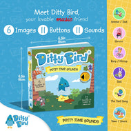 Ditty Bird Sound Book Potty Time