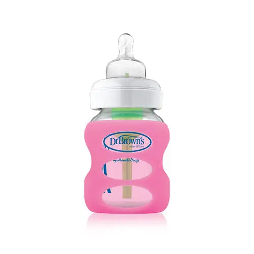 Dr. Brown'S Wide Neck 5Oz Glass Bottle Sleeve