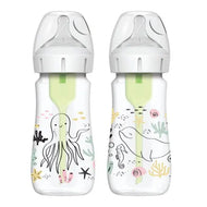Dr. Brown's Wide Neck Anti-Colic Options Bottle 2-Pack 9 oz/270 ml