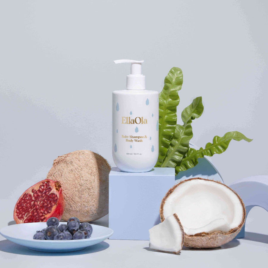 EllaOla Tear Superfood Baby Shampoo & Body Wash 300ml