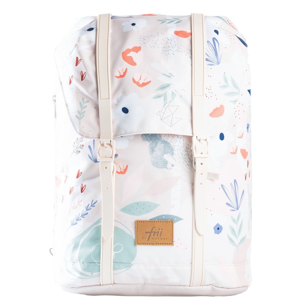 Frii Of Norway School Bag 30L Flower Bunny