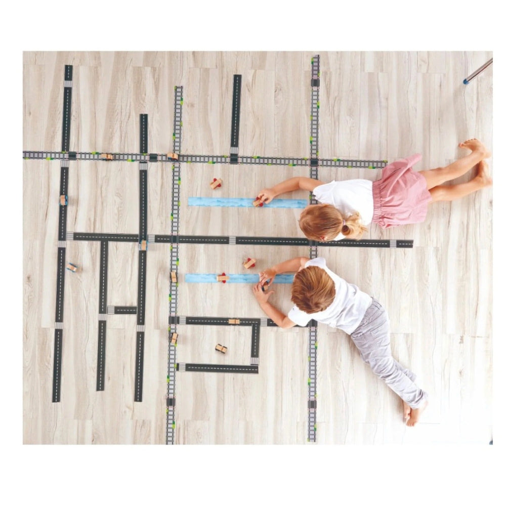 Hape Tape & Roll Train