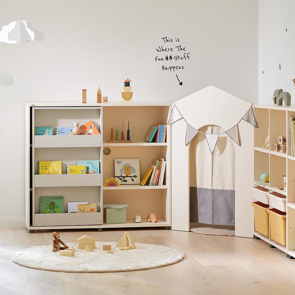 Iloom Eddie Kids Sliding Bookshelf