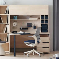 Iloom Oliver Chair(Mesh, Swivel, Wh)