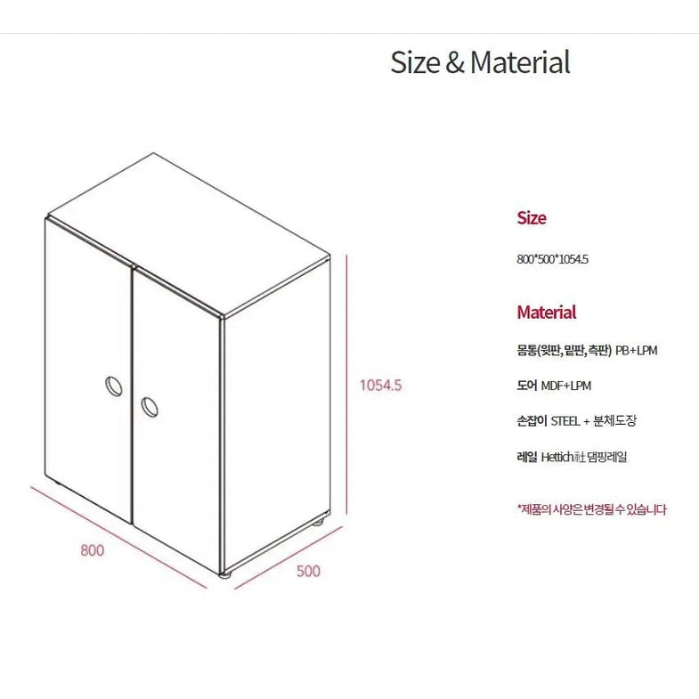Iloom Tinkle Pop Wardrobe 800W