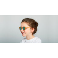 Izipizi Sunglasses Junior #D Yellow Tortoise Mirror