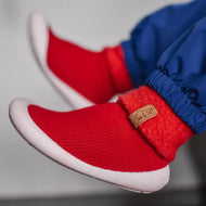 Jan & Jul Cozy Sock Shoes Red