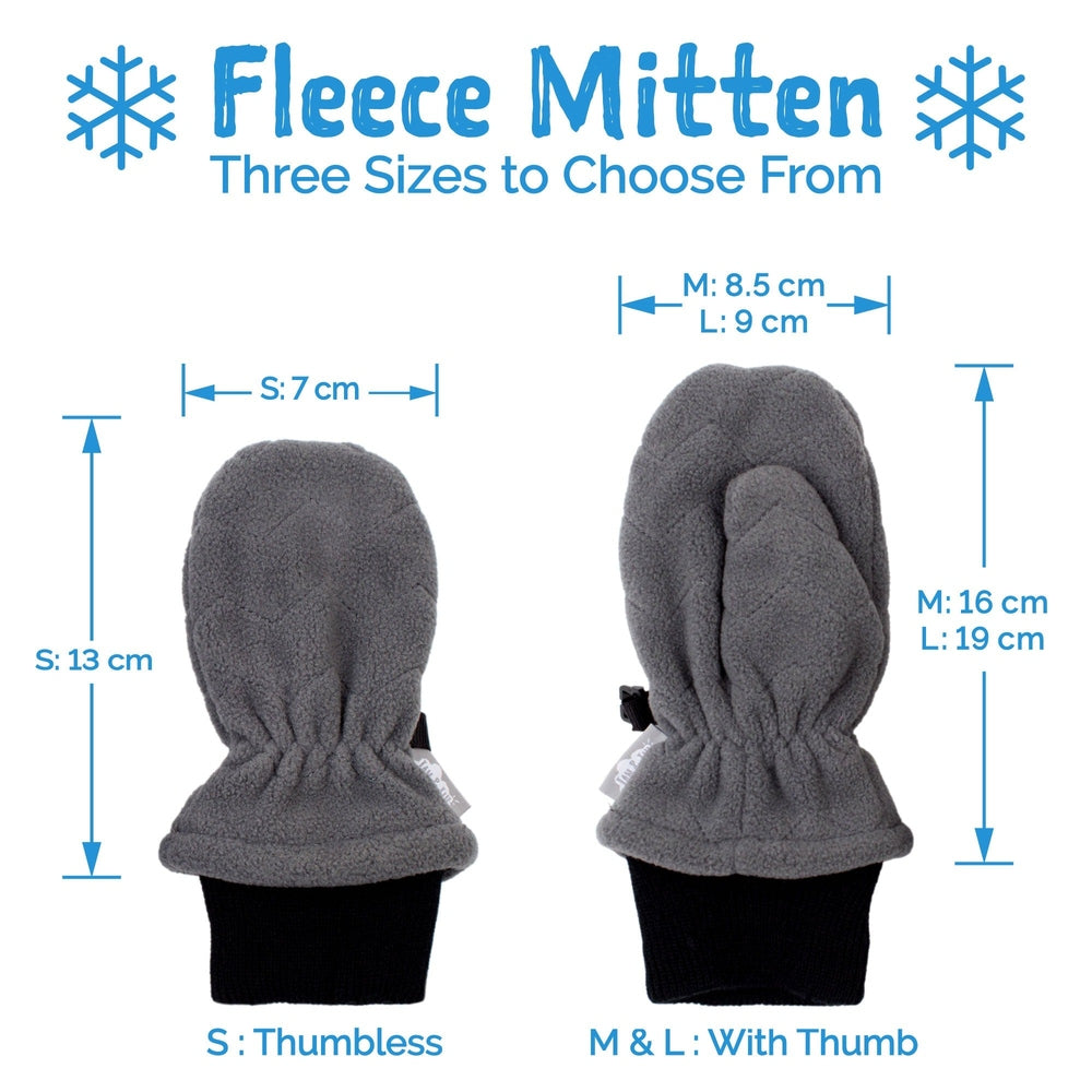 Jan & Jul Fleece Mittens Soft Brown