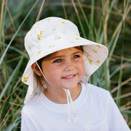 Jan & Jul Kids Cotton Adventure Hats Yellow Flower