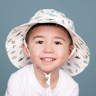 Jan & Jul Kids Cotton Bucket Hat Dino