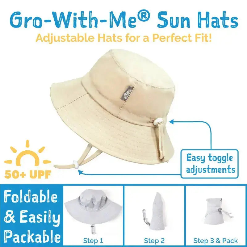 Jan & Jul Kids Cotton Bucket Hat Dino Play