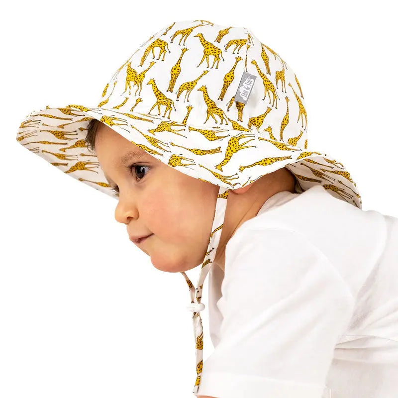 Jan & Jul Kids Cotton Floppy Hat Giraffe