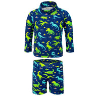 Jan & Jul Kids UV Rashguard Set Dinoland