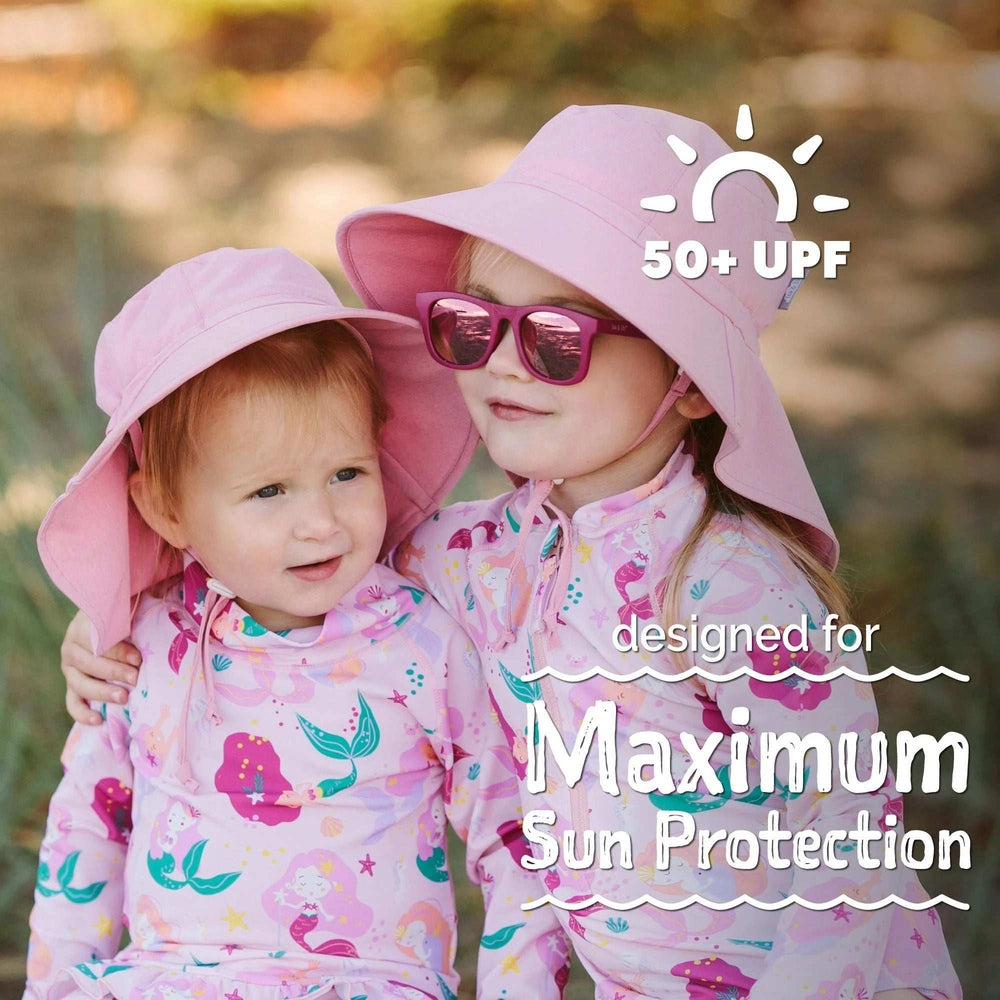 Jan & Jul Kids UV Rashguard Set Pink Mermaid