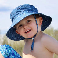 Jan & Jul Kids Water Repellent Bucket Hats Shark