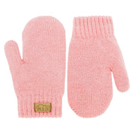 Jan & Jul Knit Mitten Dusty Pink