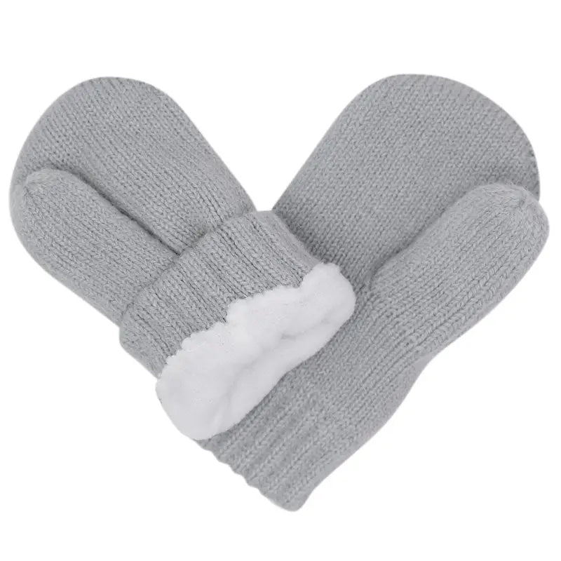 Jan & Jul Knit Mitten Grey