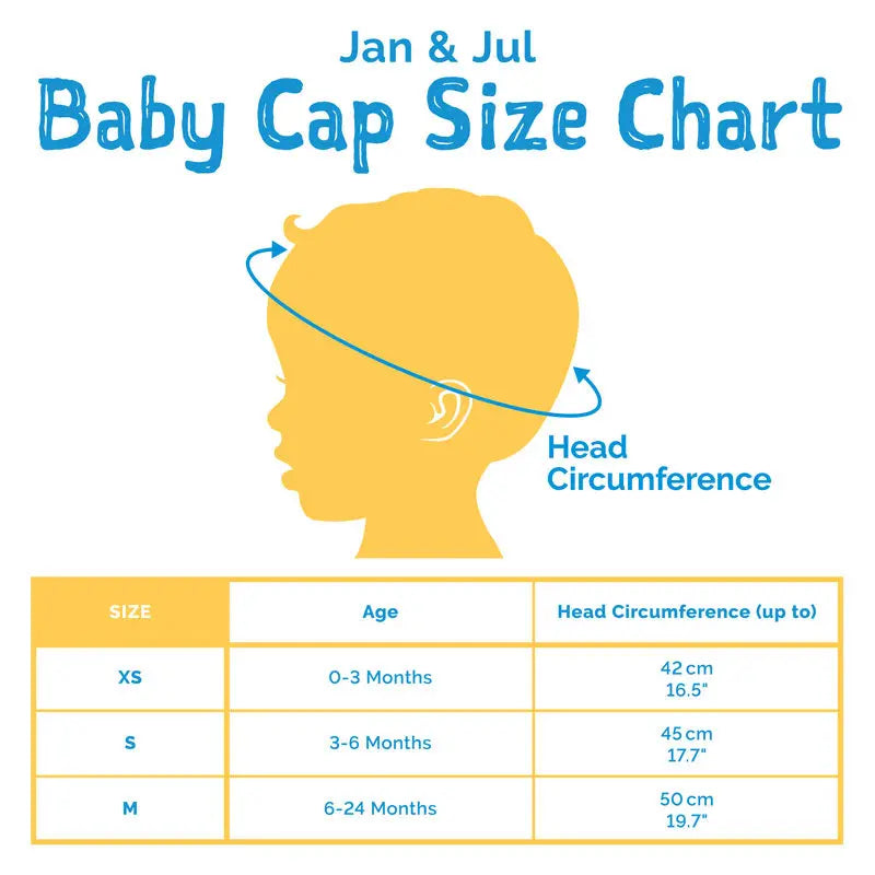 Jan & Jul Sun Soft Baby Caps Rose Quartz