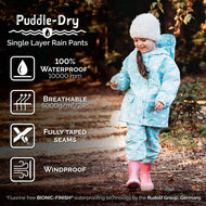 Jan & Jul Waterproof Puddle Dry Rain Pants Yellow