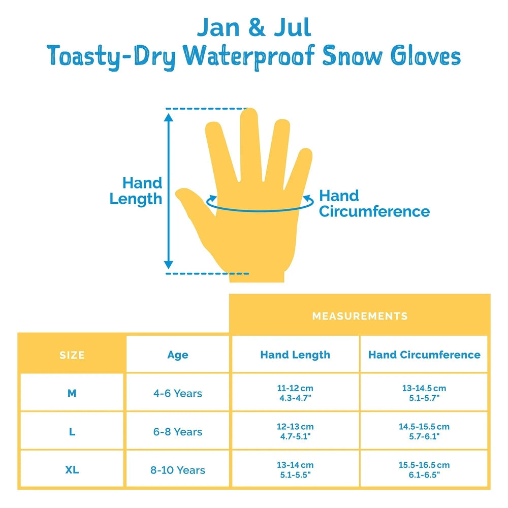 Jan & Jul Waterproof Toasty Dry Snow Gloves Dusty Pink