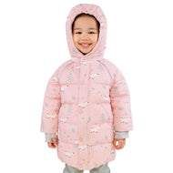 Jan & Jul Waterproof Winter Coat Pink Forest