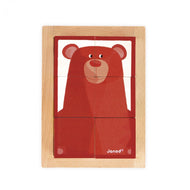 Janod 6 Forest Blocks In Wooden Box