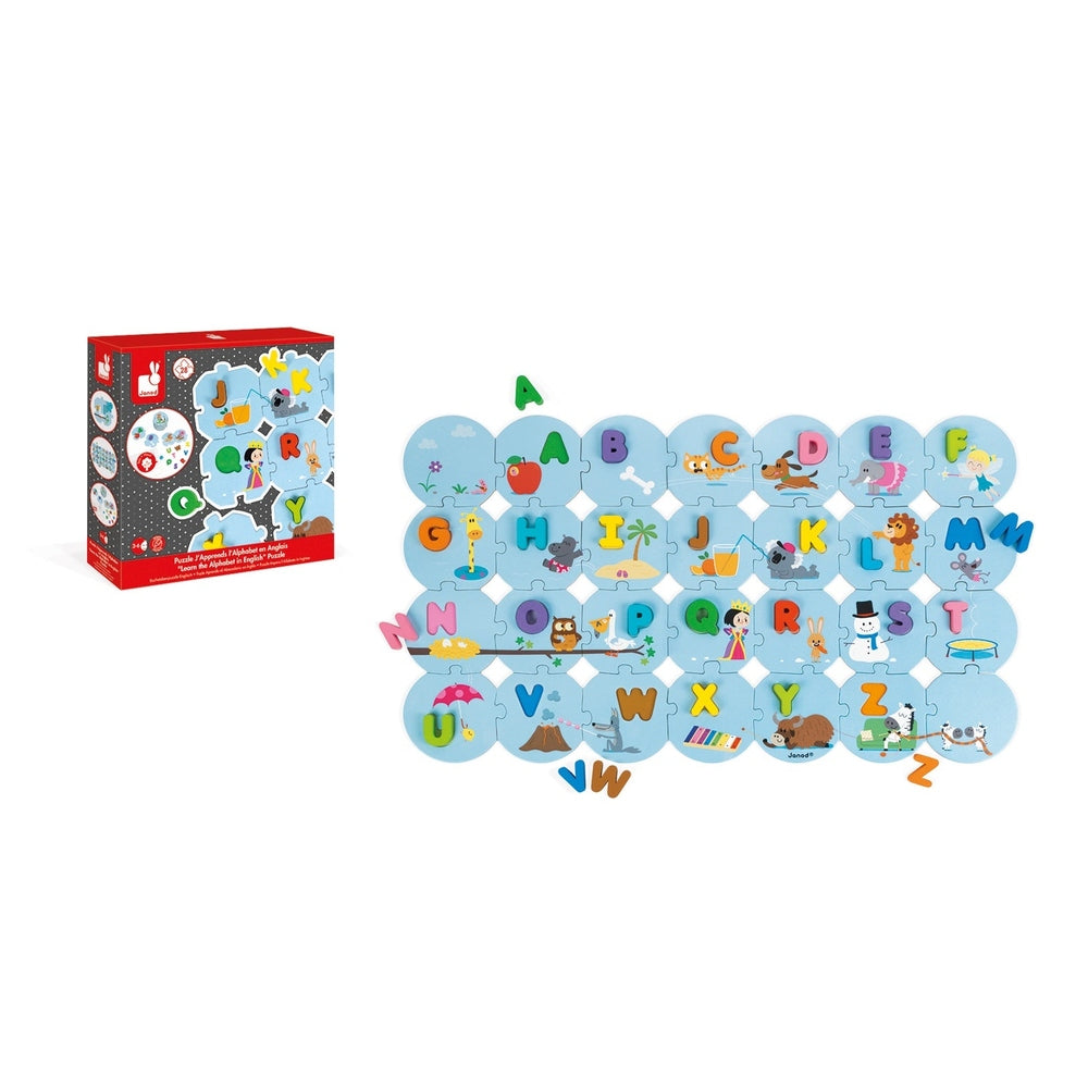 Janod Learn The Alphabet Puzzle English