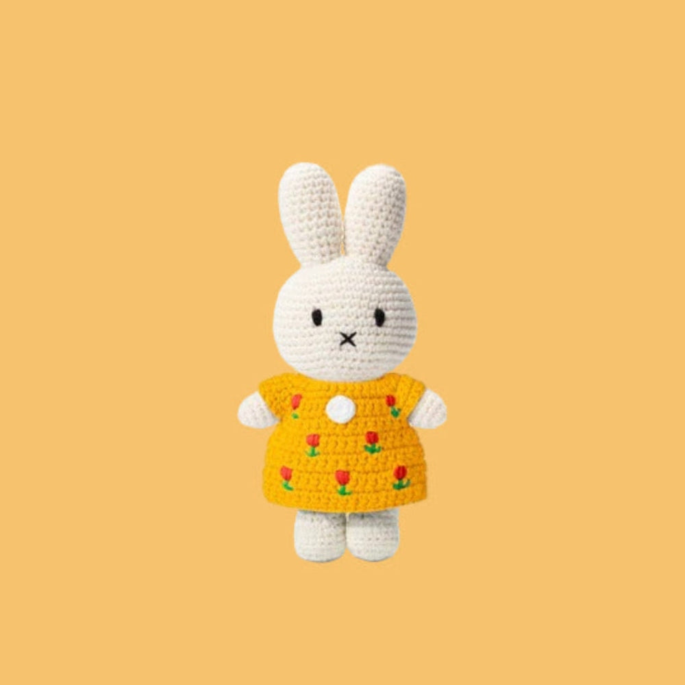 Just Dutch Miffy Tulip Dress Yellow