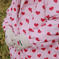 Konges Slojd Filla Gloves Cherry Stripe (2 Pack)