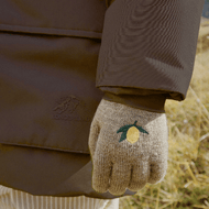 Konges Slojd Filla Gloves Lemon Stripe (2 Pack)