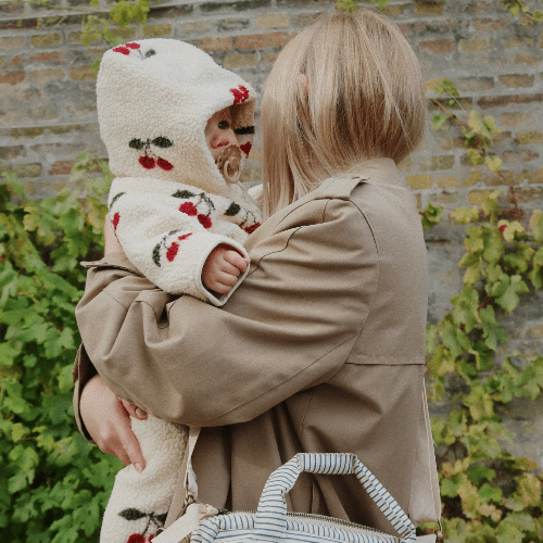 Konges Slojd Jody Teddy Onesie Ma Grande Cerise