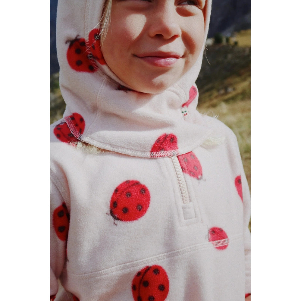 Konges Slojd Tavi Fleece Sweatshirt Ladybug