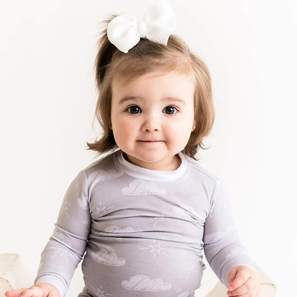 Little Sleepies Bamboo Pajama Set Clouds