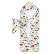 Loulou Lollipop Hooded Towel Set