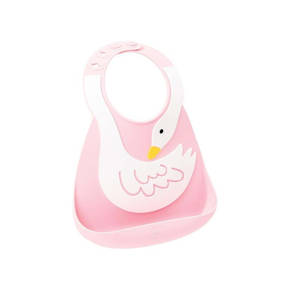 Make My Day Baby Bib Swan Dive